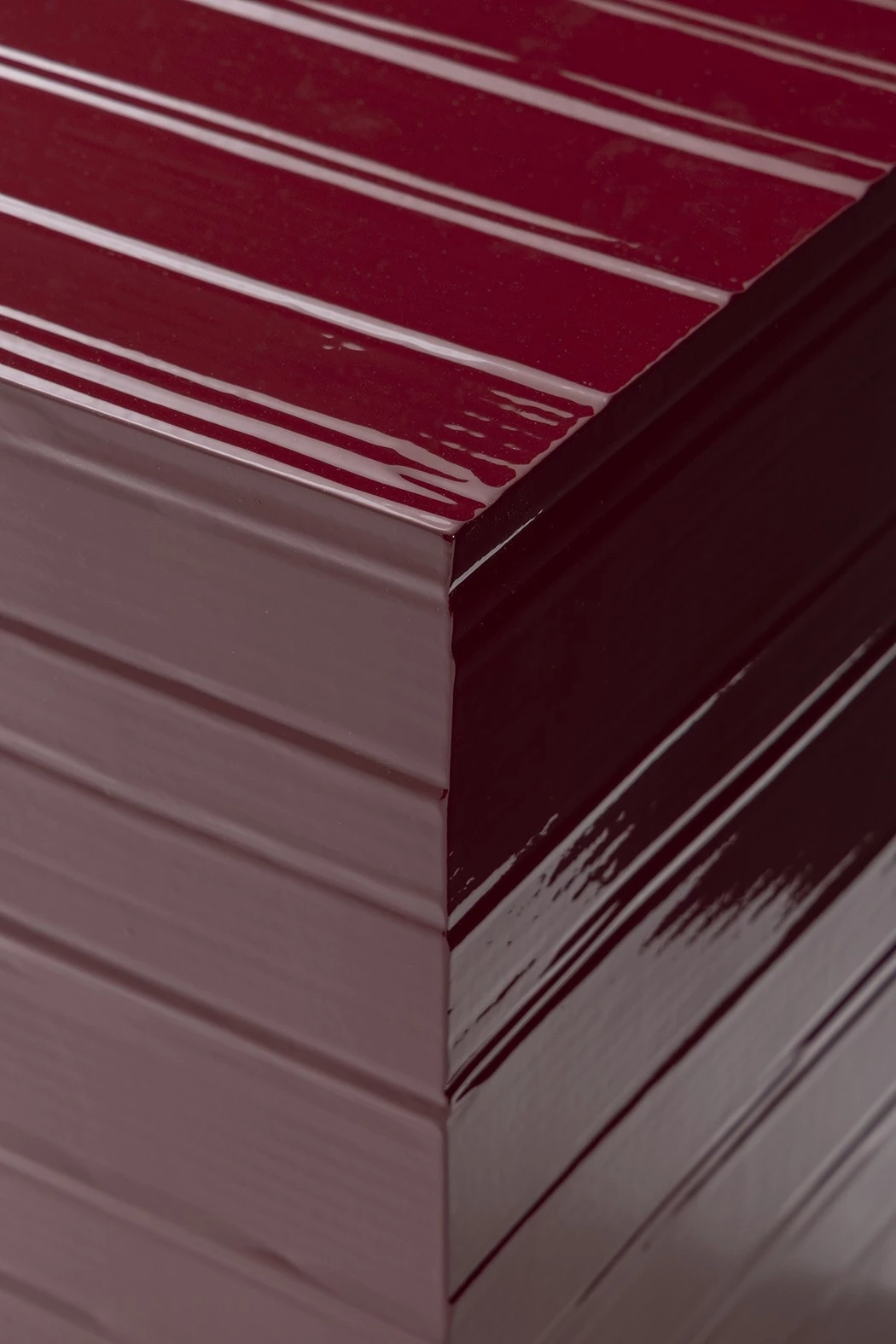 Jello Side Table L Square - Marco Campardo - Side table - Galerie kreo