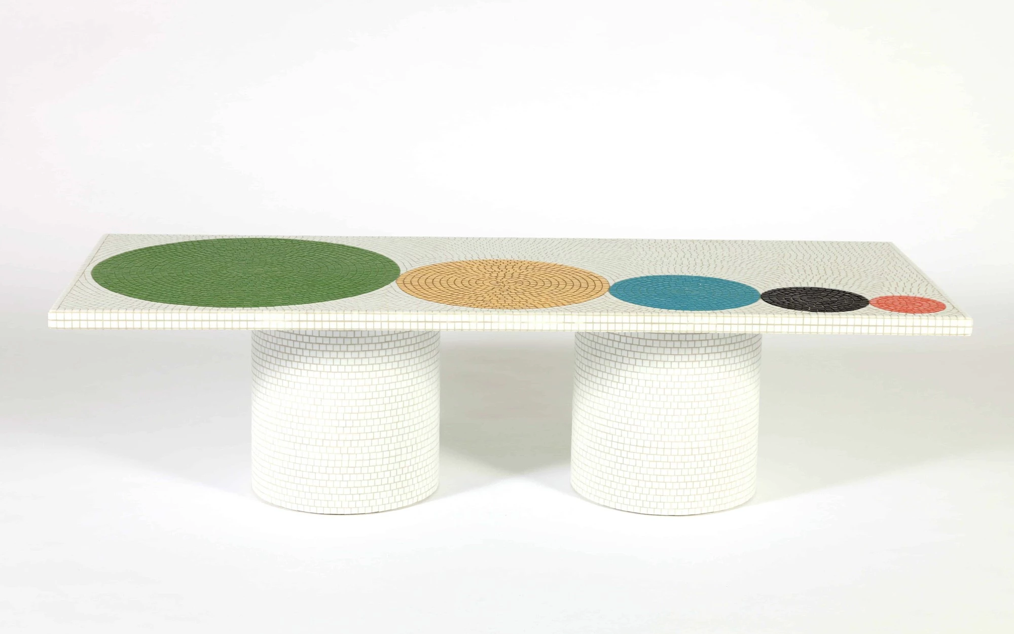 Crescendo White Coffee Table - Pierre Charpin - Coffee table - Galerie kreo