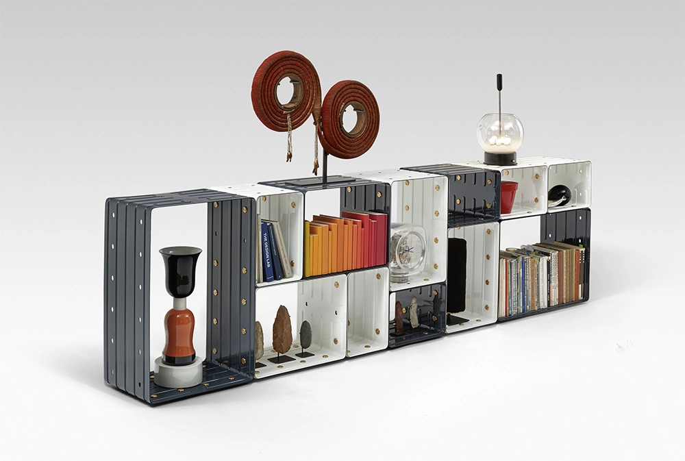 Quobus 2,4,6 two-colored - Marc Newson - Bookshelf - Galerie kreo