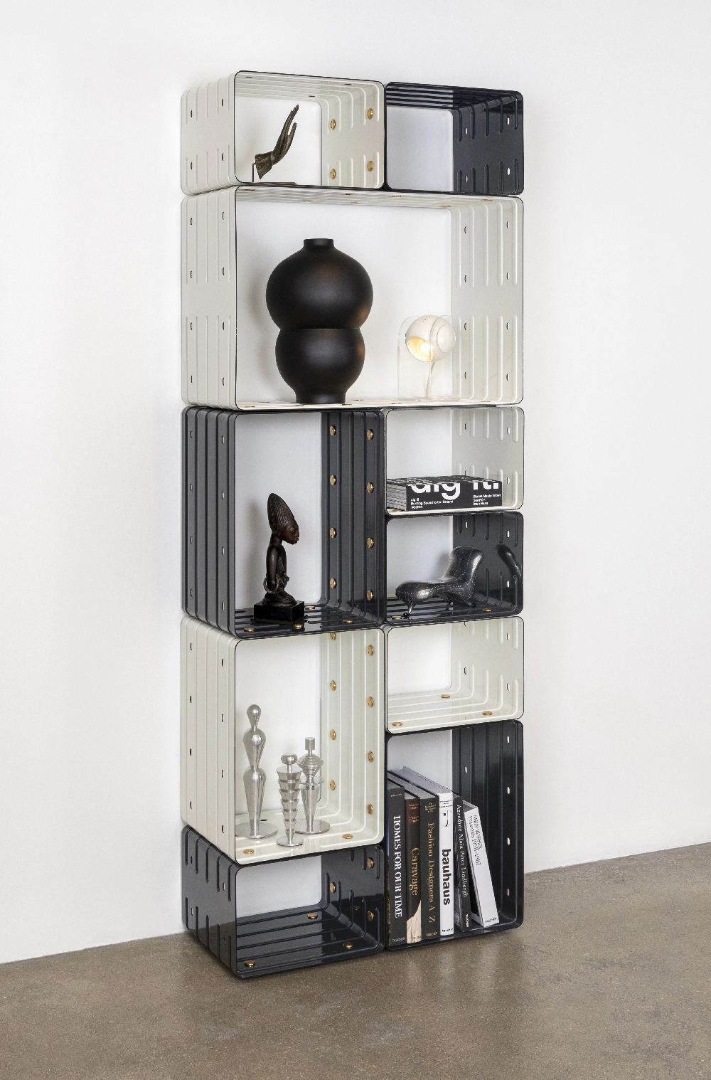 Quobus 1,3,6 two-colored - Marc Newson - Bookshelf - Galerie kreo