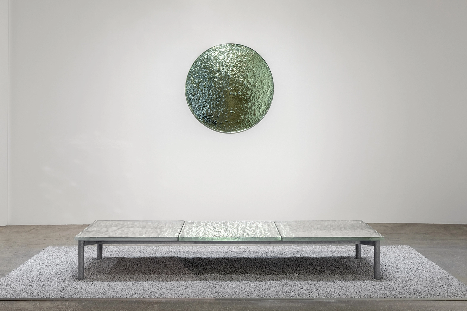 Flou Mirror Round Color - Ronan Bouroullec - Mirror - Galerie kreo