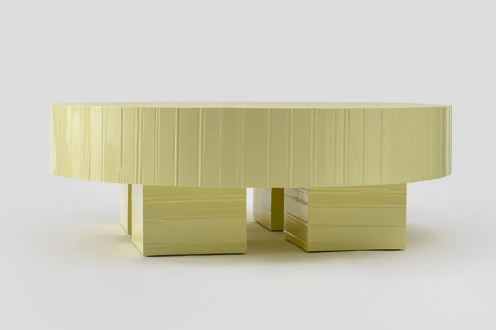 Jello Round Coffee table - Marco Campardo - Coffee table - Galerie kreo