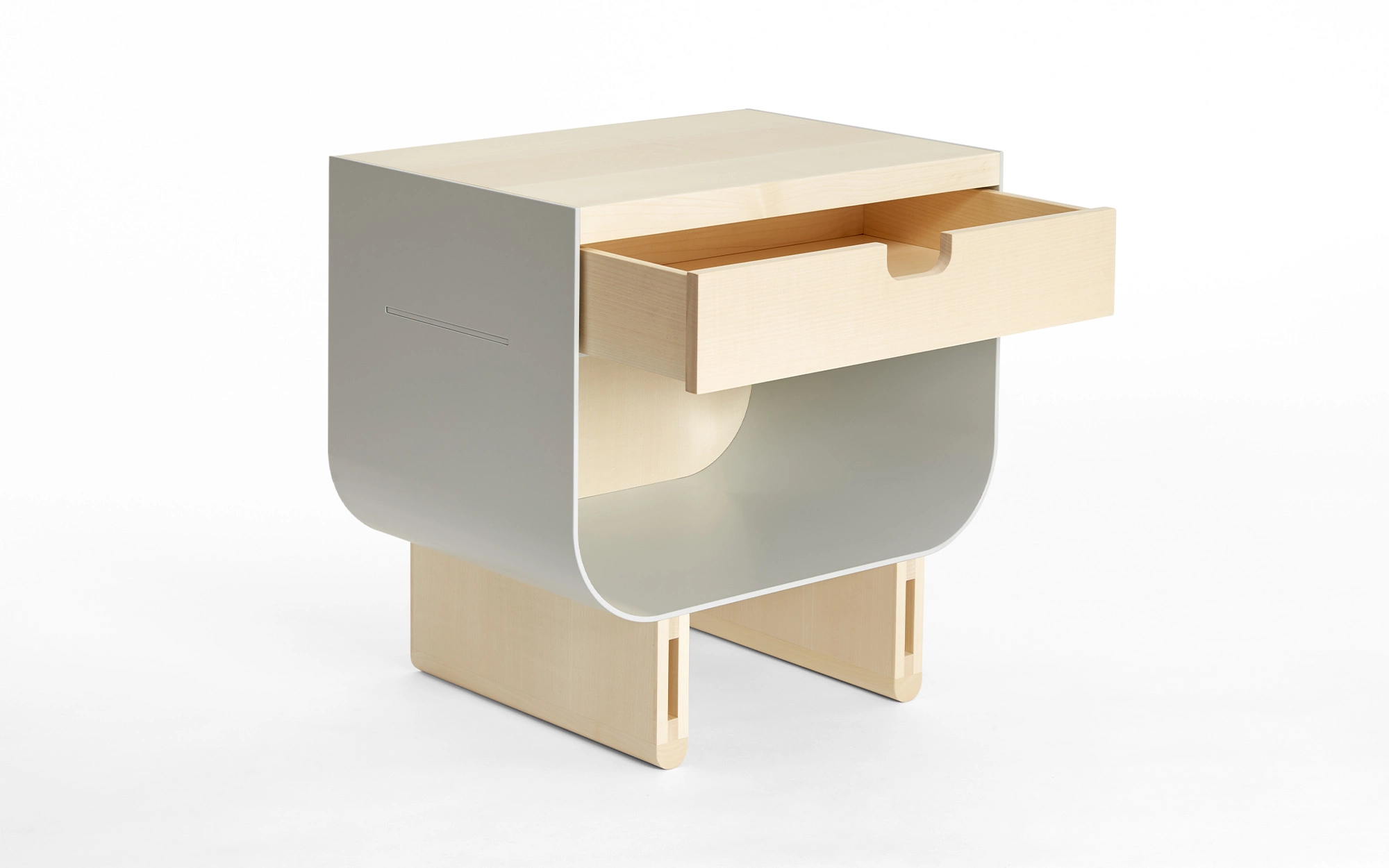 Hadar bedside open - François Bauchet - Side table - Galerie kreo