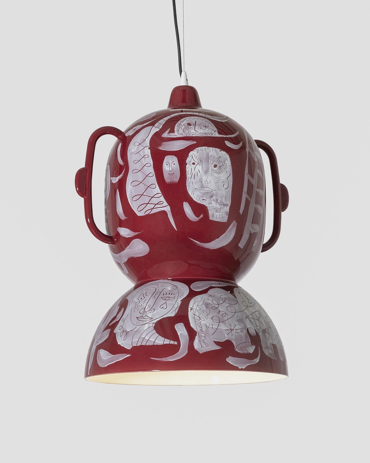 Lucerna Mascara - Jaime Hayon - Pendant light - Galerie kreo