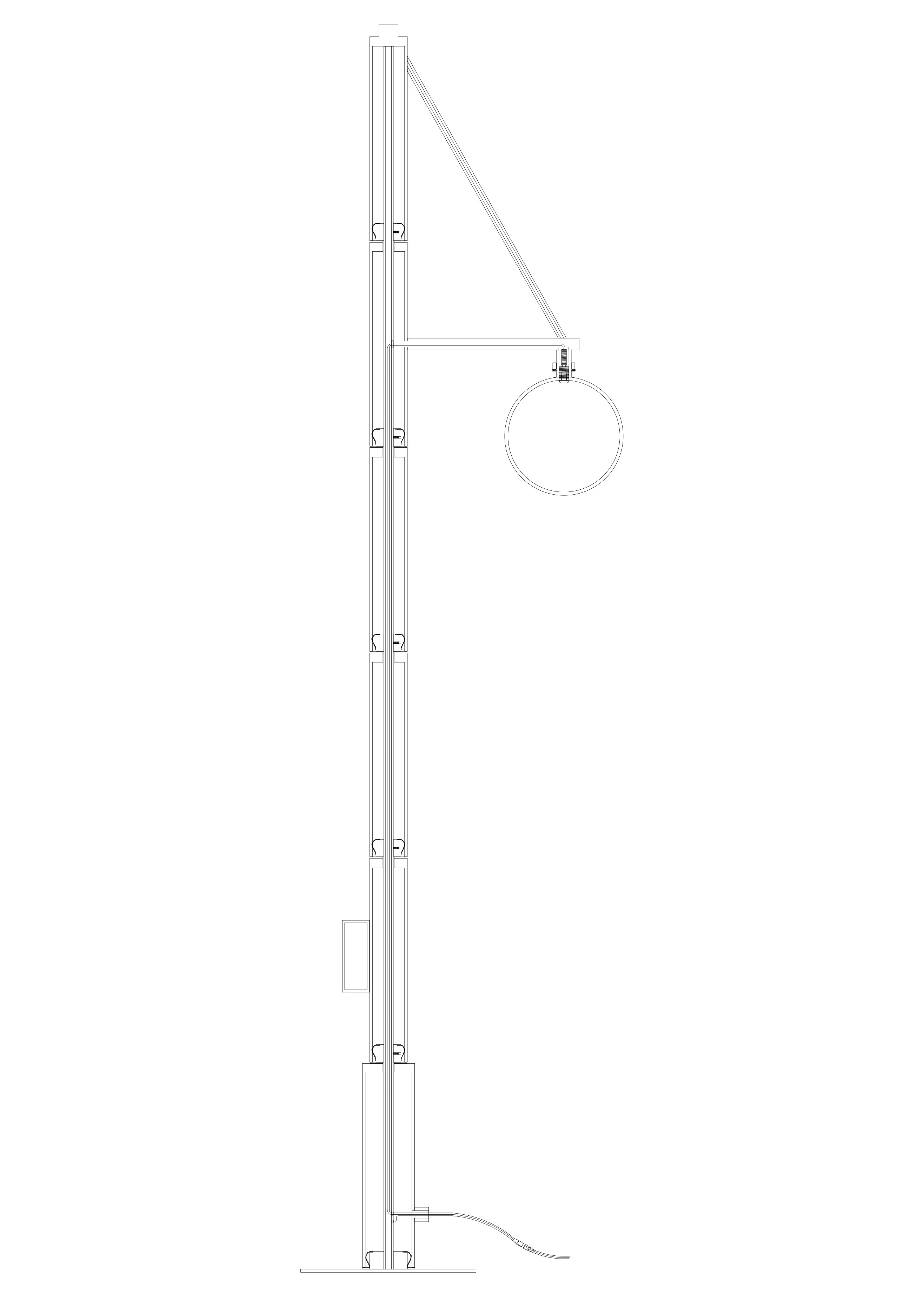 Lamppost 04 - JAM - Floor light - Galerie kreo
