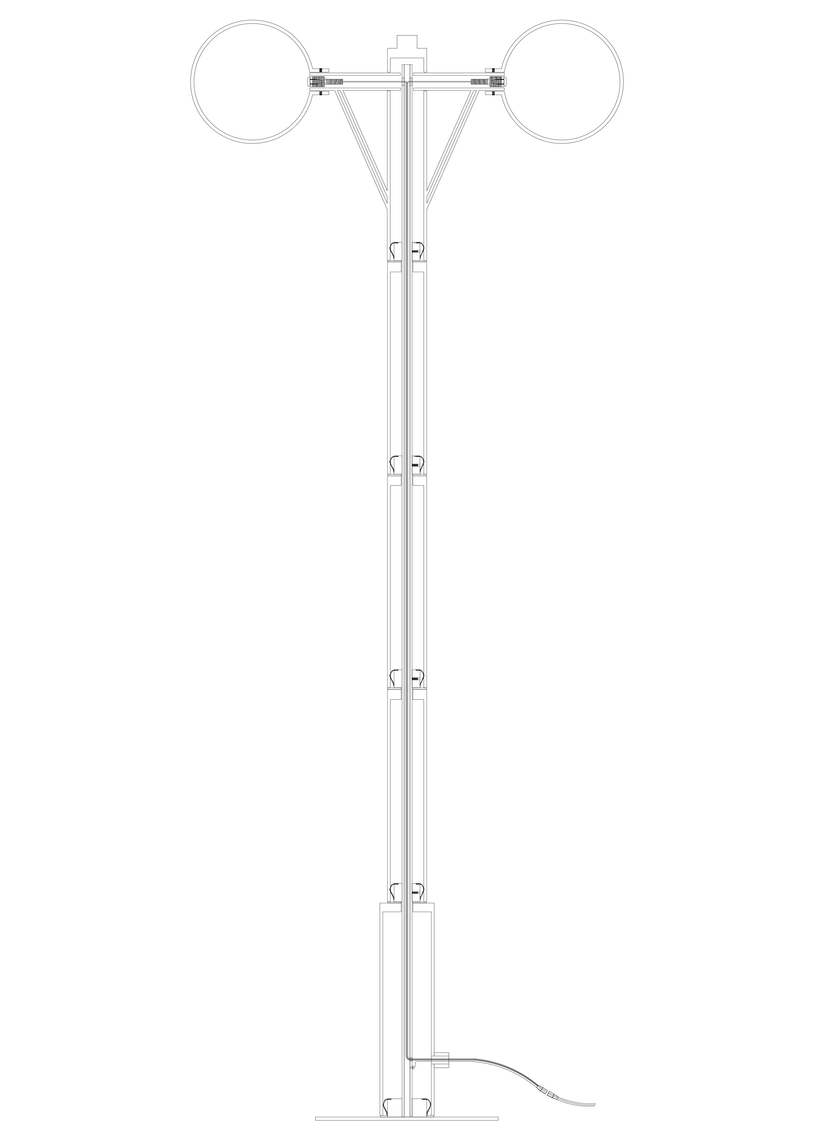 Lamppost 02 - JAM - Floor light - Galerie kreo