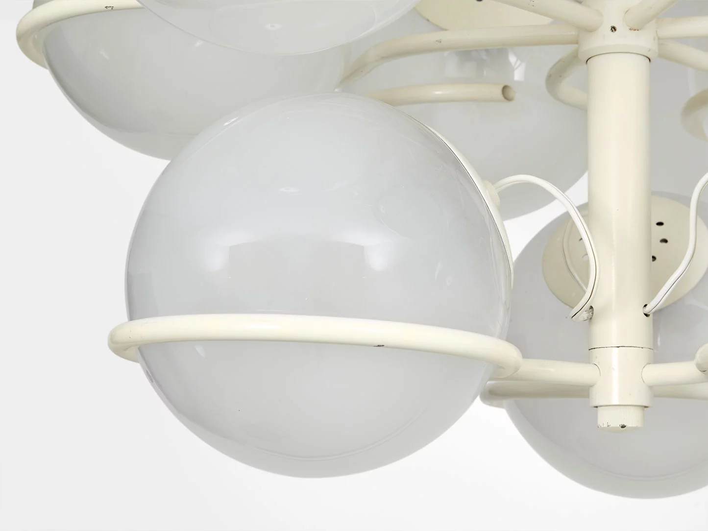 2042/18 (white) - Gino Sarfatti - Ceiling light - Galerie kreo