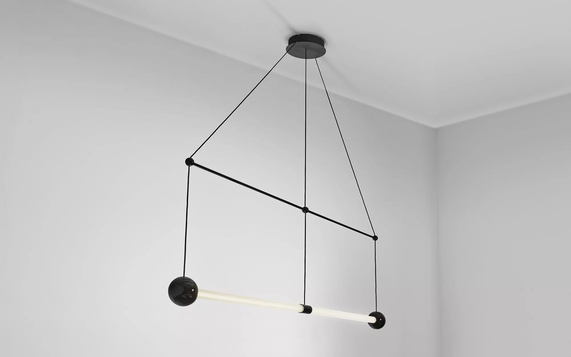 Trapeze 1 Ceiling light - Pierre Charpin - Pendant light - Galerie kreo