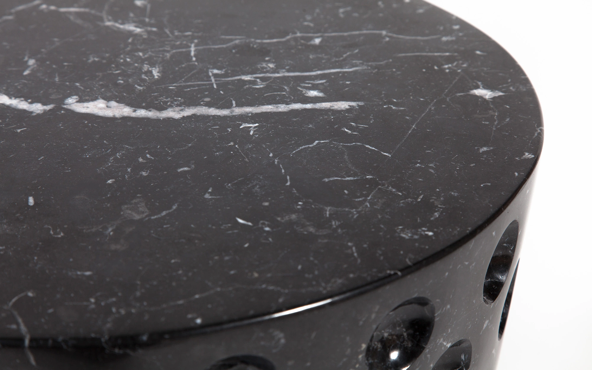 Game On Side Table - Black Marble - Jaime Hayon - Side table - Galerie kreo