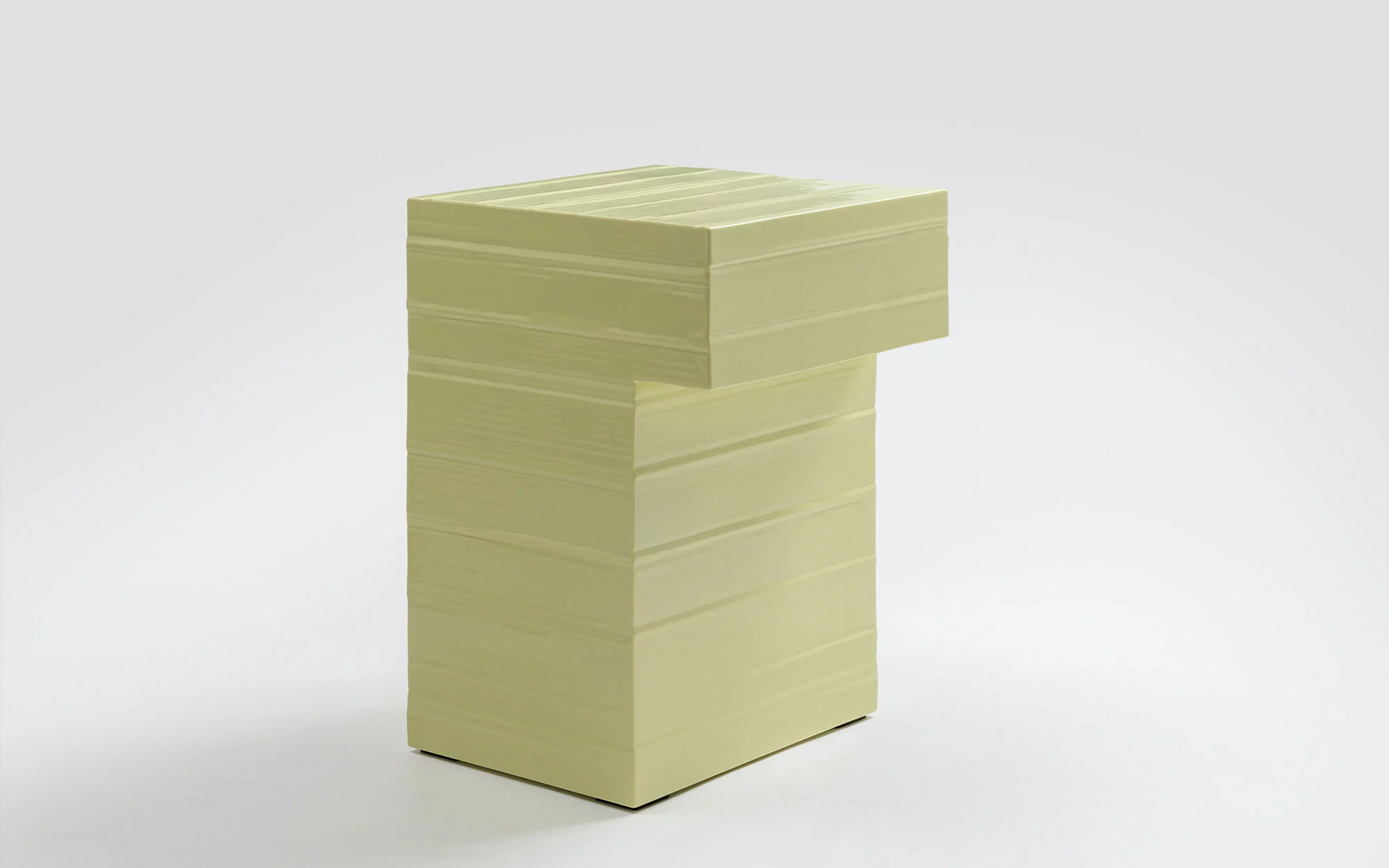 Jello Side Table L Square - Marco Campardo - Side table - Galerie kreo