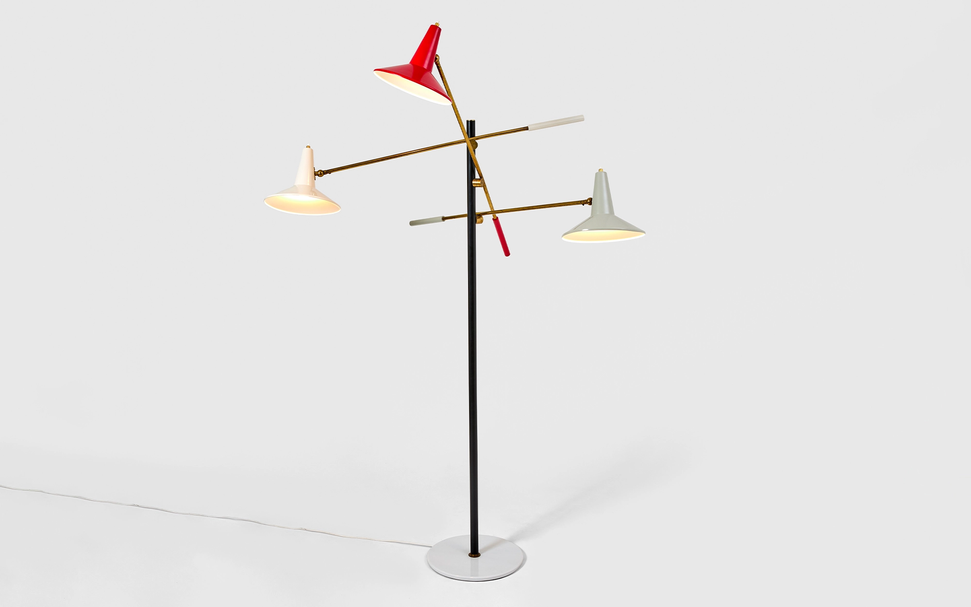 Floor light (red & white) - Anonymous - Miscellaneous - Galerie kreo