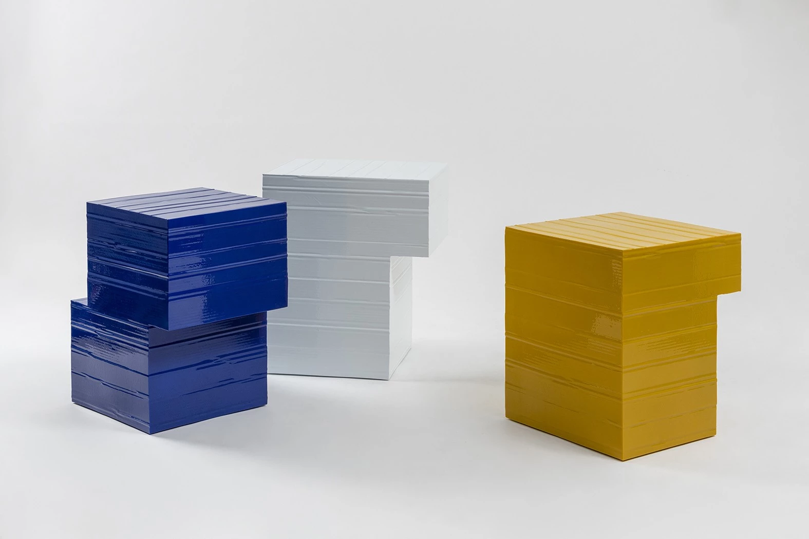 Jello Side Table L Rectangle - Marco Campardo - Side table - Galerie kreo