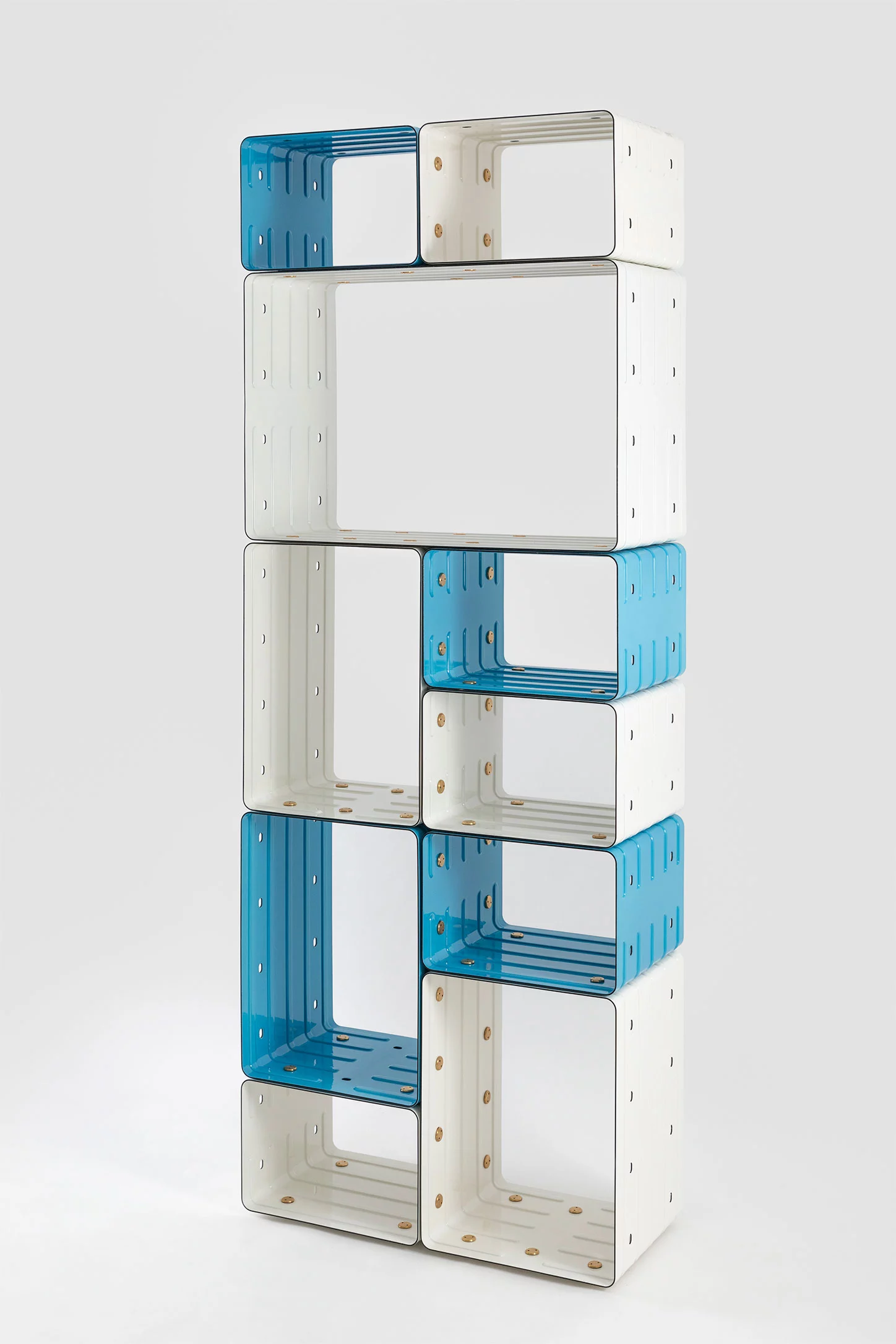 Quobus 1,3,6 two-colored - Marc Newson - Bookshelf - Galerie kreo