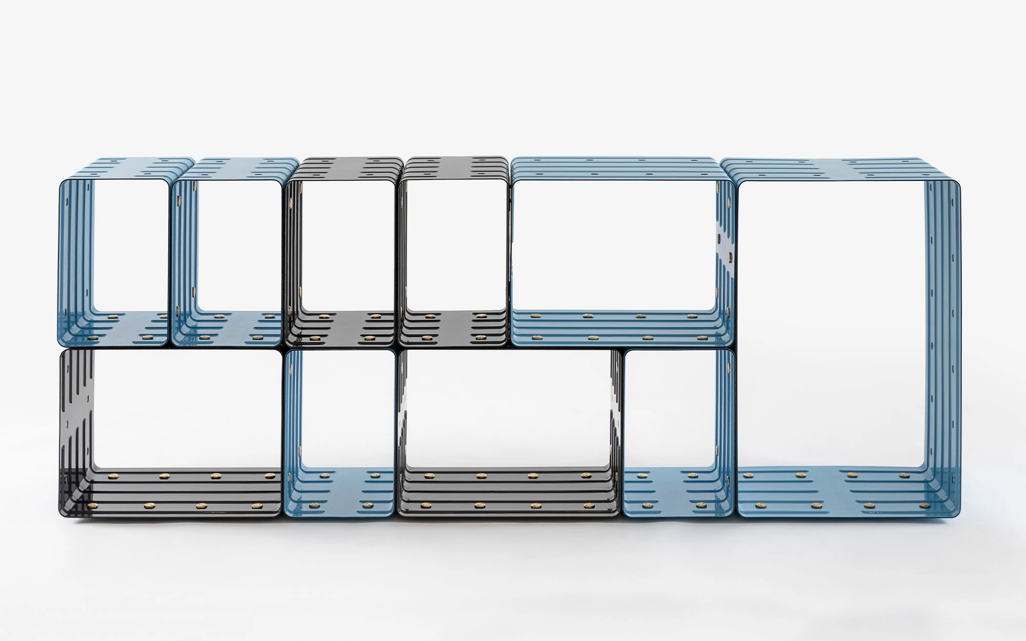 Quobus 1,3,6 two-colored - Marc Newson - Bookshelf - Galerie kreo