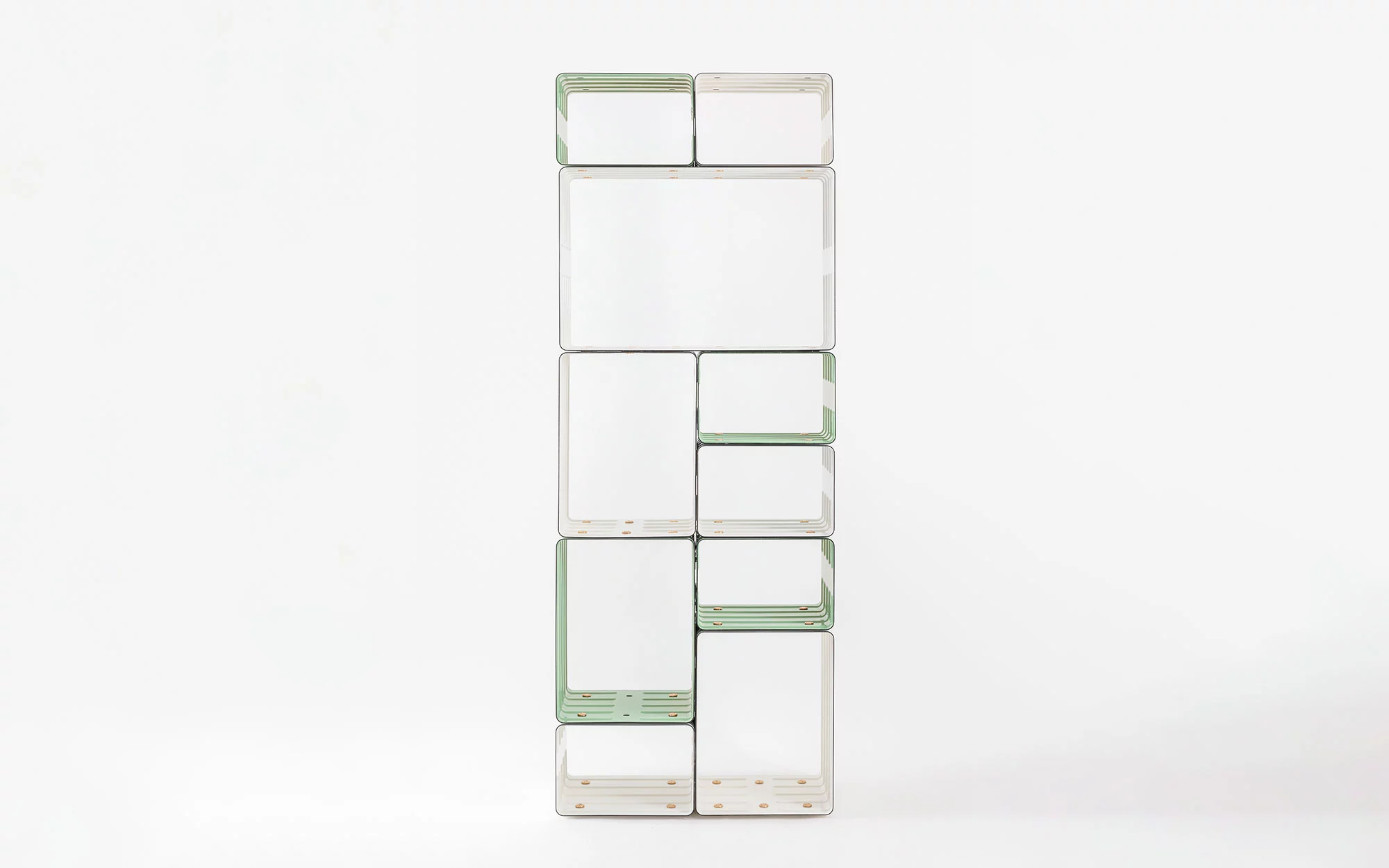 Quobus 1,3,6 two-colored - Marc Newson - Bookshelf - Galerie kreo