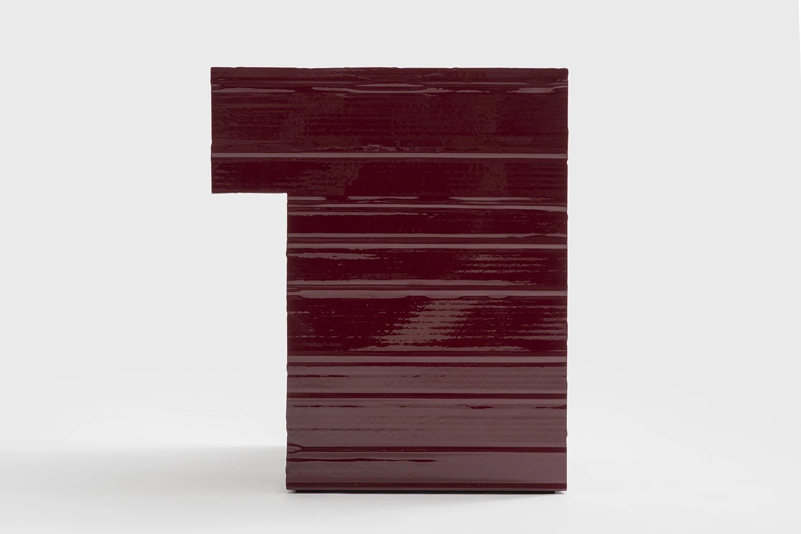 Jello Side Table L Square - Marco Campardo - Side table - Galerie kreo