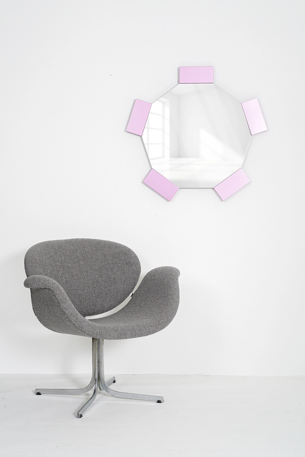 Mini Satellite 5 Mirror - Pierre Charpin - Mirror - Galerie kreo