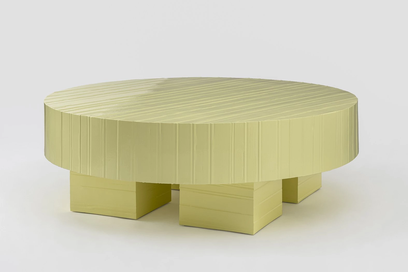 Jello Round Coffee table - Marco Campardo - Coffee table - Galerie kreo