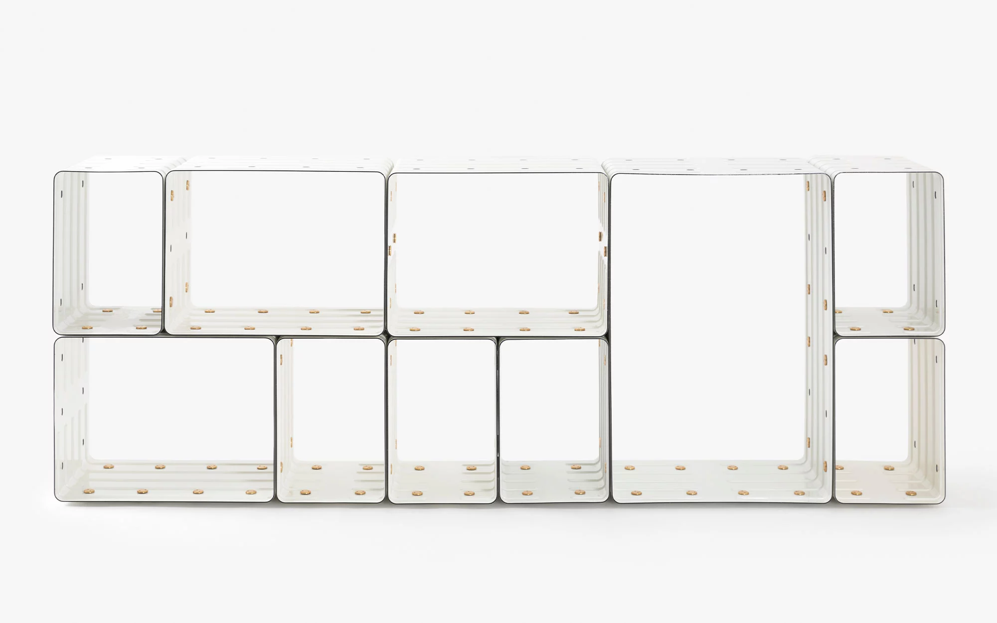 Quobus 1,3,6 monochromatic - Marc Newson - Table light - Galerie kreo
