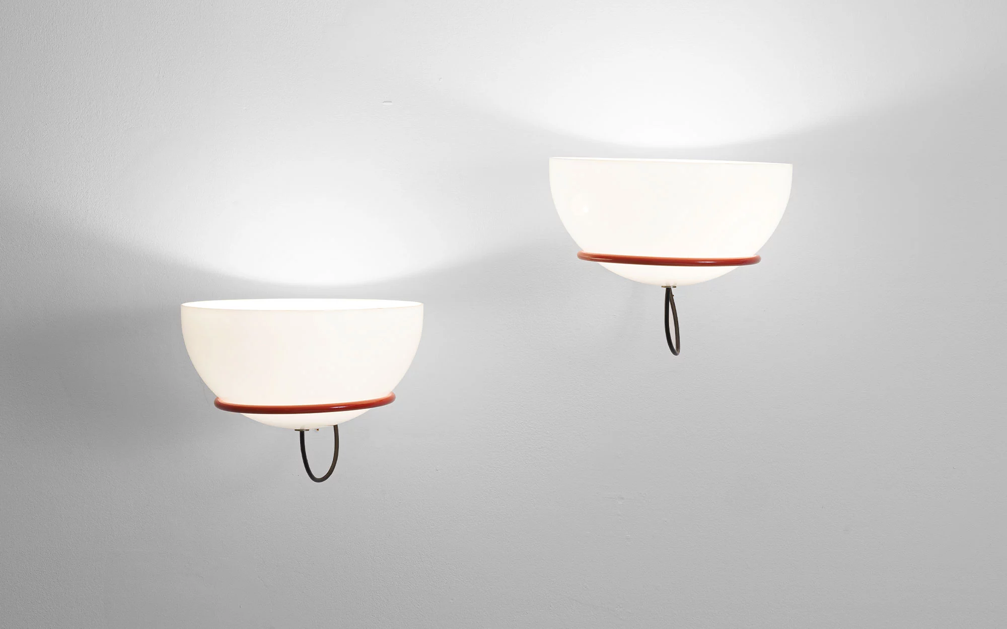 2/2 PX (red) - Gino Sarfatti - Wall light - Galerie kreo