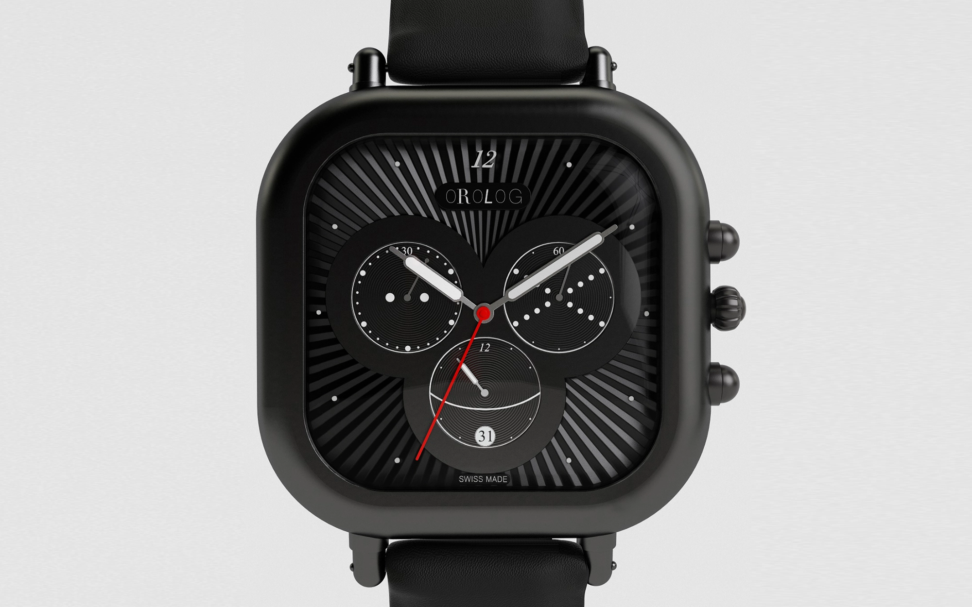 Miko Wristwatch (matt black) - Jaime Hayon - Jewellery - Galerie kreo