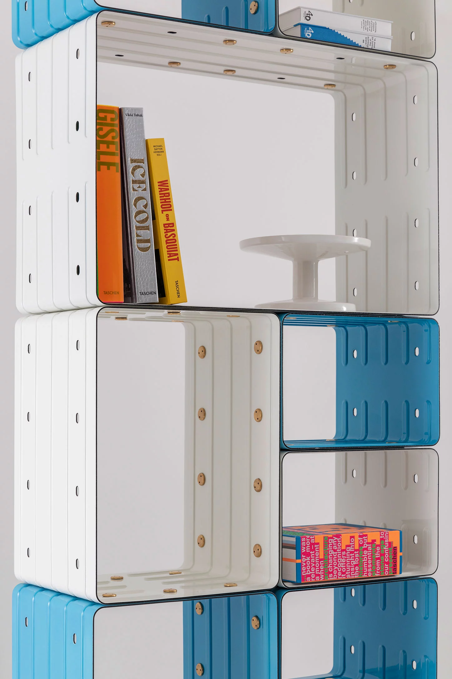 Quobus 1,3,6 two-colored - Marc Newson - Bookshelf - Galerie kreo