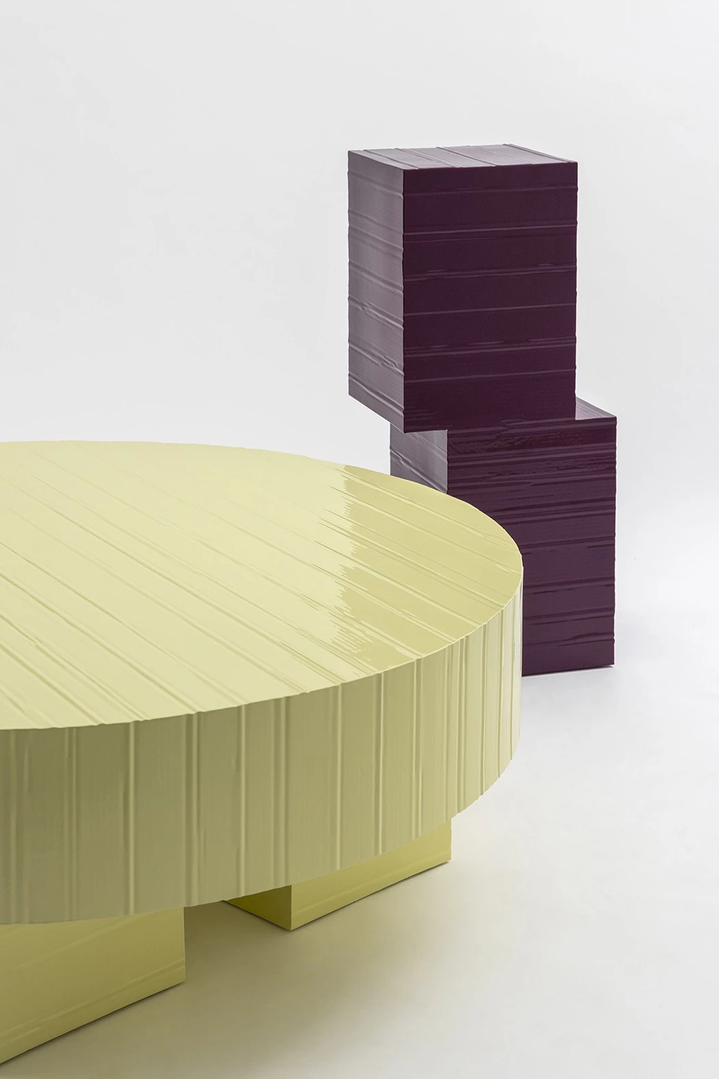 Jello Round Coffee table - Marco Campardo - Coffee table - Galerie kreo