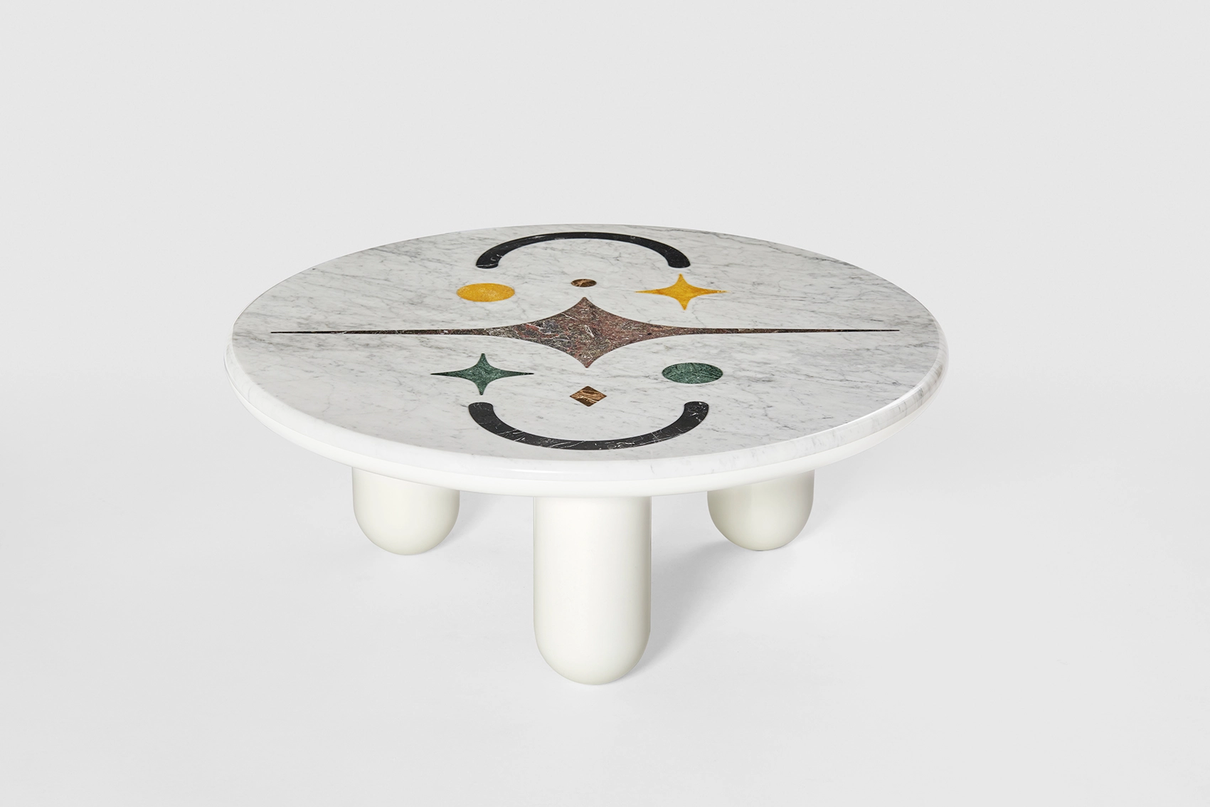 Hymy Round coffee table - Multicolored - Jaime Hayon - Coffee table - Galerie kreo