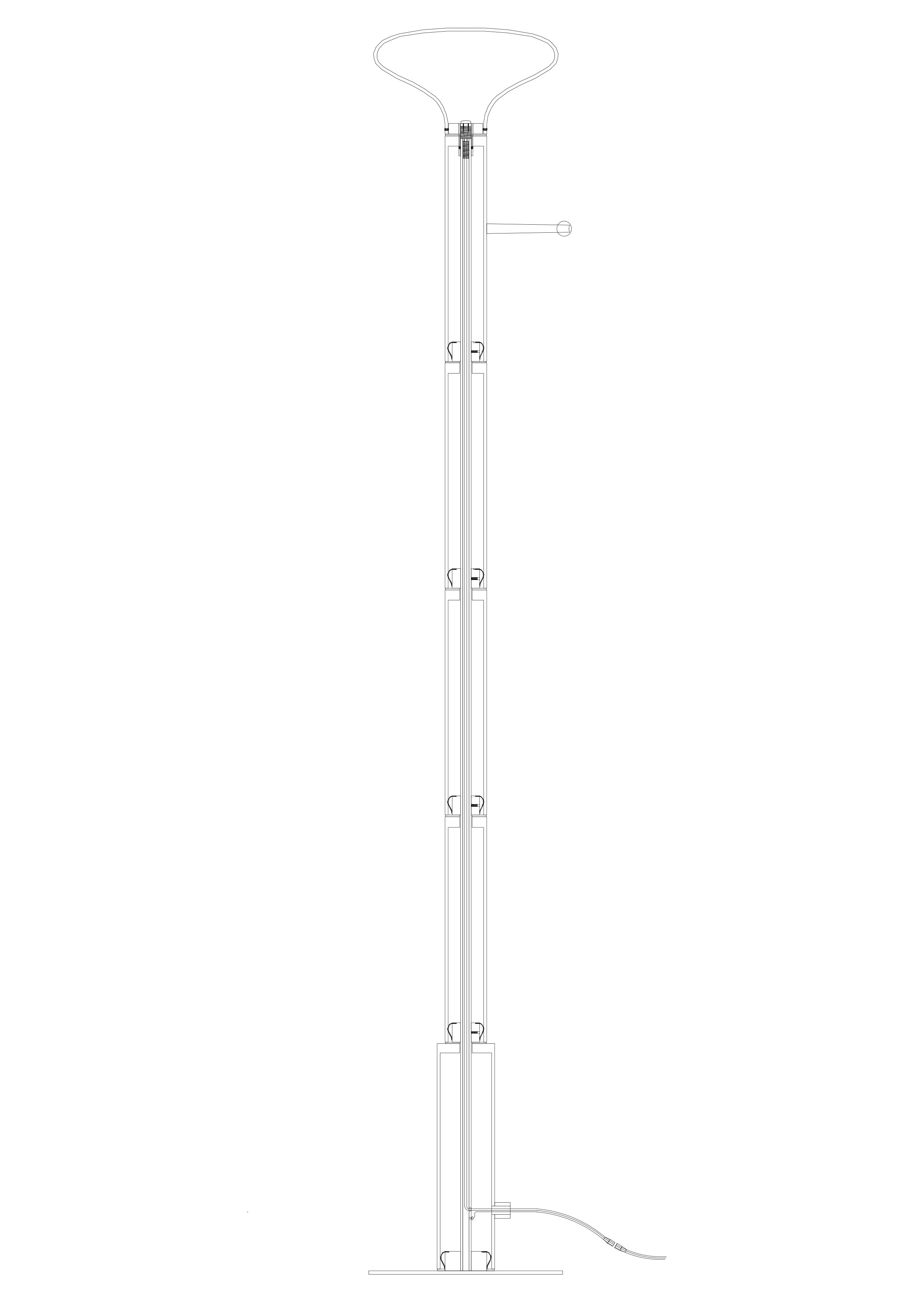 Lamppost 05 - JAM - Floor light - Galerie kreo