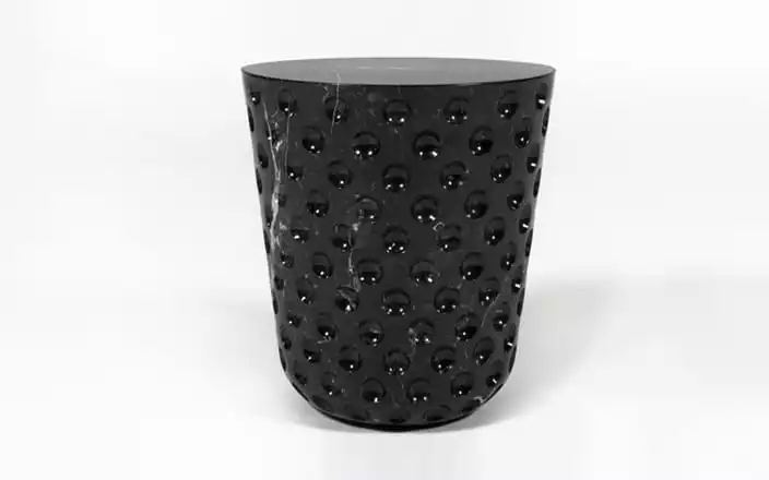 Game On Side Table - Black Marble - Jaime Hayon - side-table - Galerie kreo