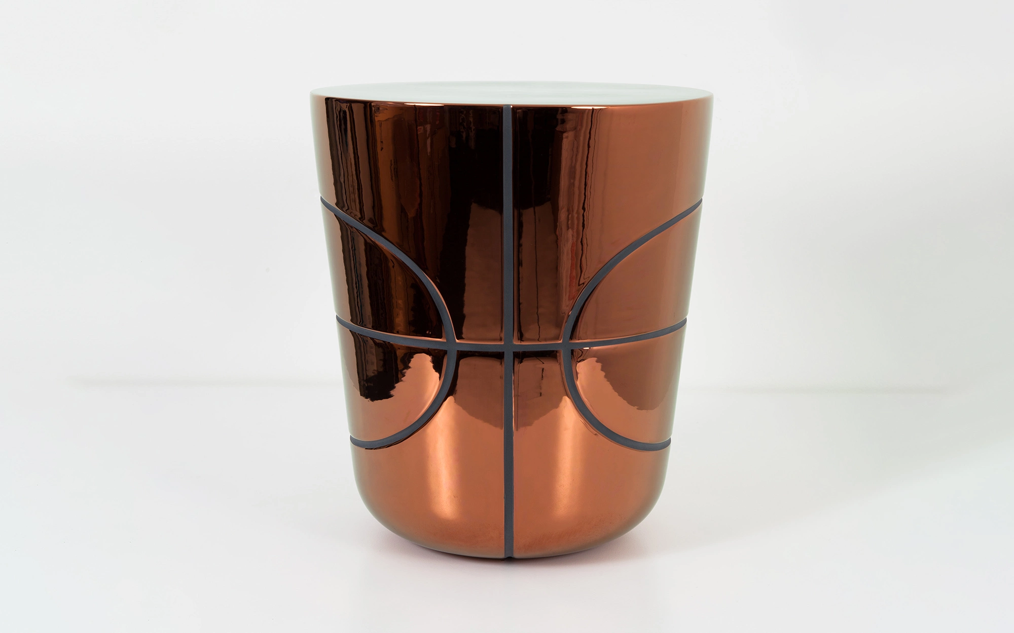 Game On Side Table - Copper Ceramic - Jaime Hayon - Jewellery - Galerie kreo