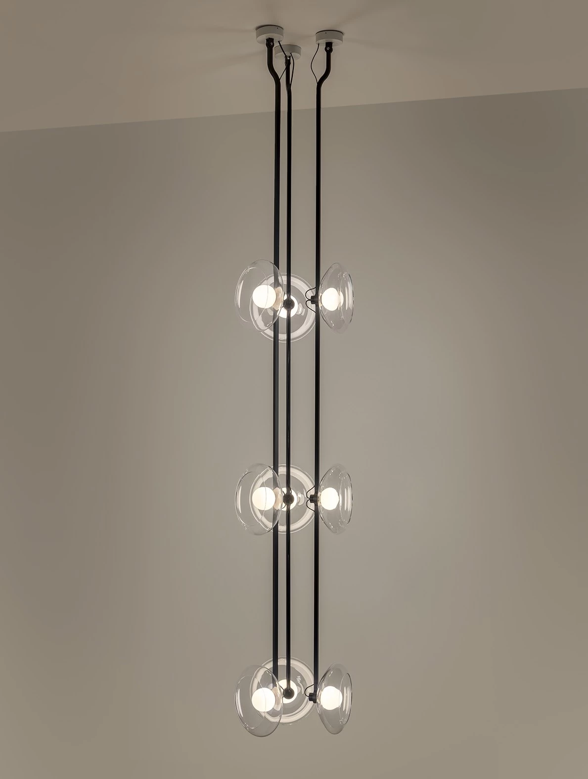 Clair-obscur MULTIPLE CLEAR - Ronan Bouroullec - Ceiling light - Galerie kreo